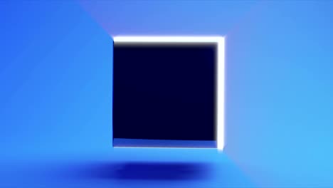 renderización 3d abstracta con cubos, fondo animado con formas geométricas en movimiento. video 4k sin costuras.