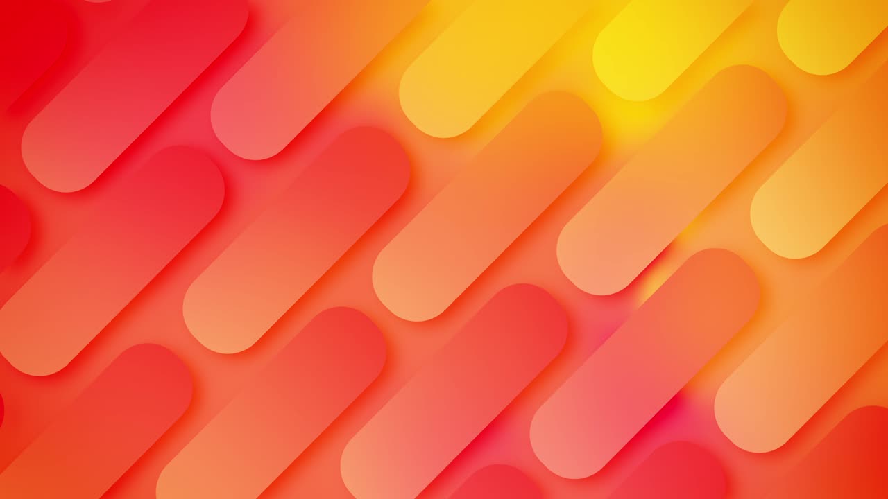 Modern dynamic rounded rectangles shape minimal geometric abstract background looped
