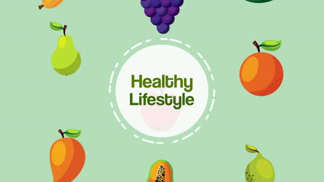 healthy life style vegan food pattern