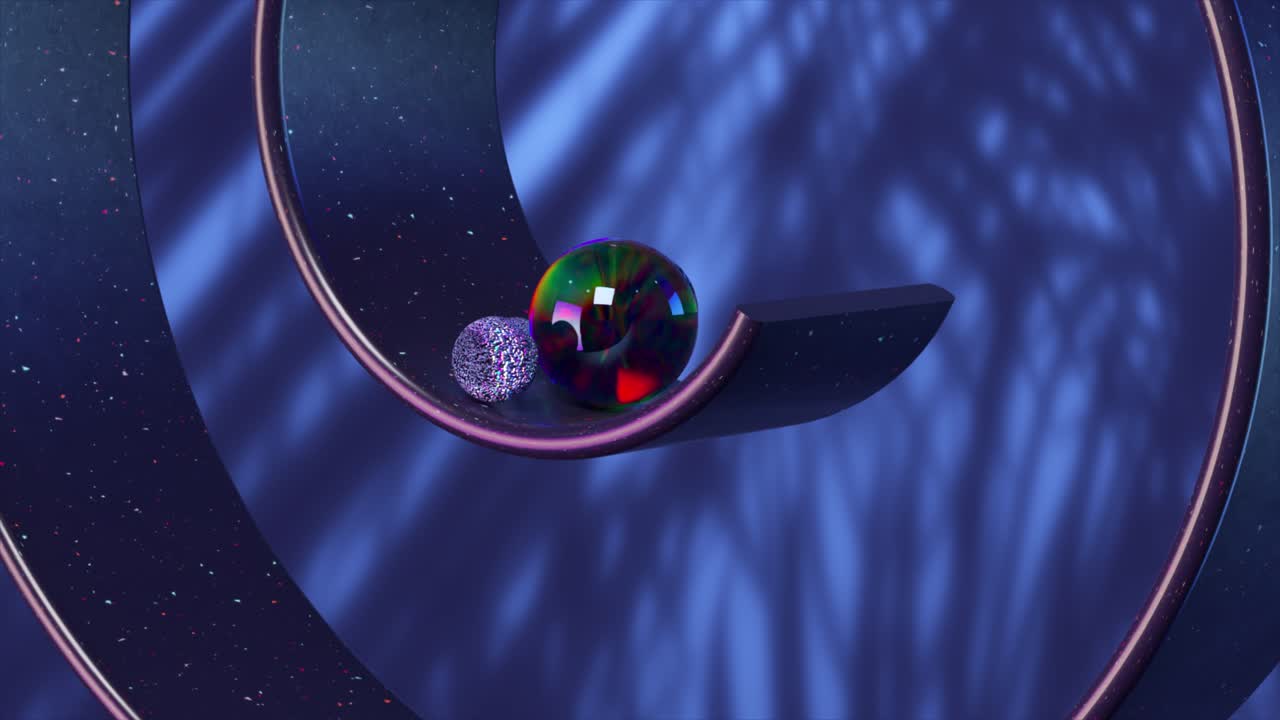 추상적인 3d 기하학적 모양의 렌더링