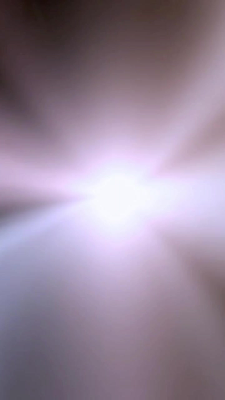 Abstract Light Flare With Soft Glowing Rays