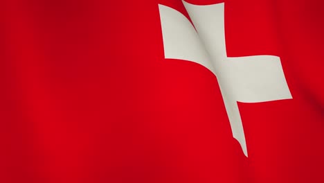 switzerland waving background flag means freedom and nation - seamless video loop