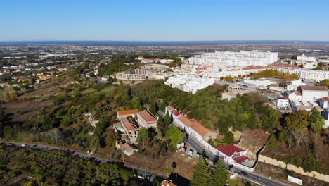 Drohnenschuss-Aus-Palmela-In-Portugal