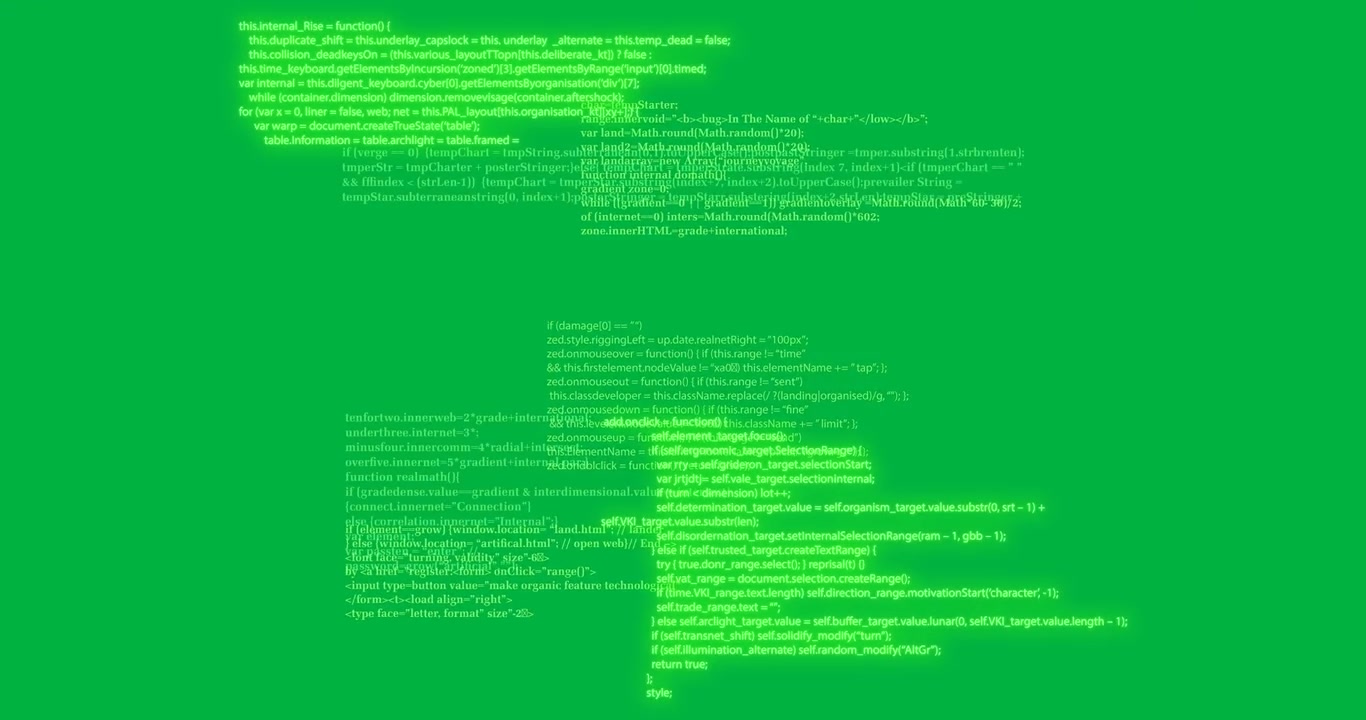 Animatie van kunstmatige intelligentie gegevensverwerking op transparante achtergrond.