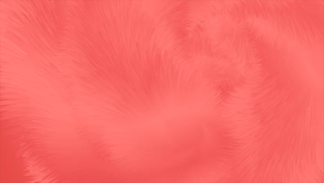 living coral abstract fluffy fur effect video animation