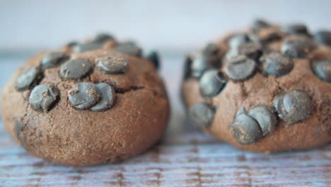 delicious double chocolate chip cookies