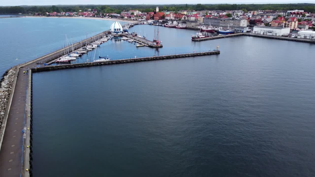 Summer beach on peninsula Hel in Baltic Sea, Poland, Europe