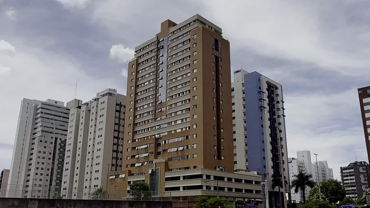 Capital city residential properties, housing complex, high-rise blocks