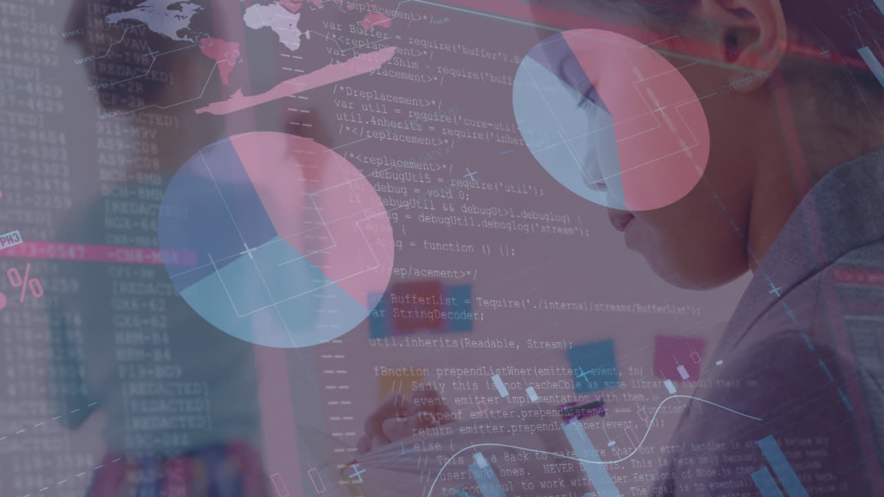 procesamiento de datos estadísticos contra chicas asiáticas que estudian en la escuela