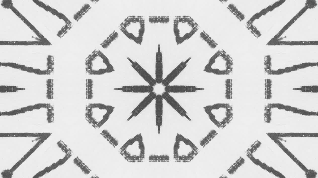 animación psicodélica abstracta y en bucle.