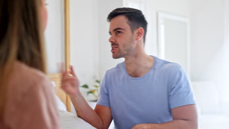 pareja frustrada, pelea y divorcio en conflicto