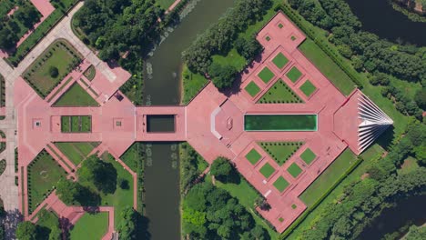 The-National-Martyrs-Memorial-of-Bangladesh-Serene-Aerial-Shot