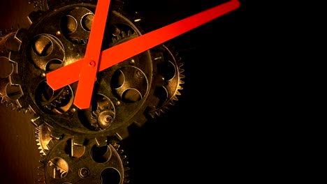 grunge abstracto engranajes de reloj sucios y oxidados concepto industrial y comercial