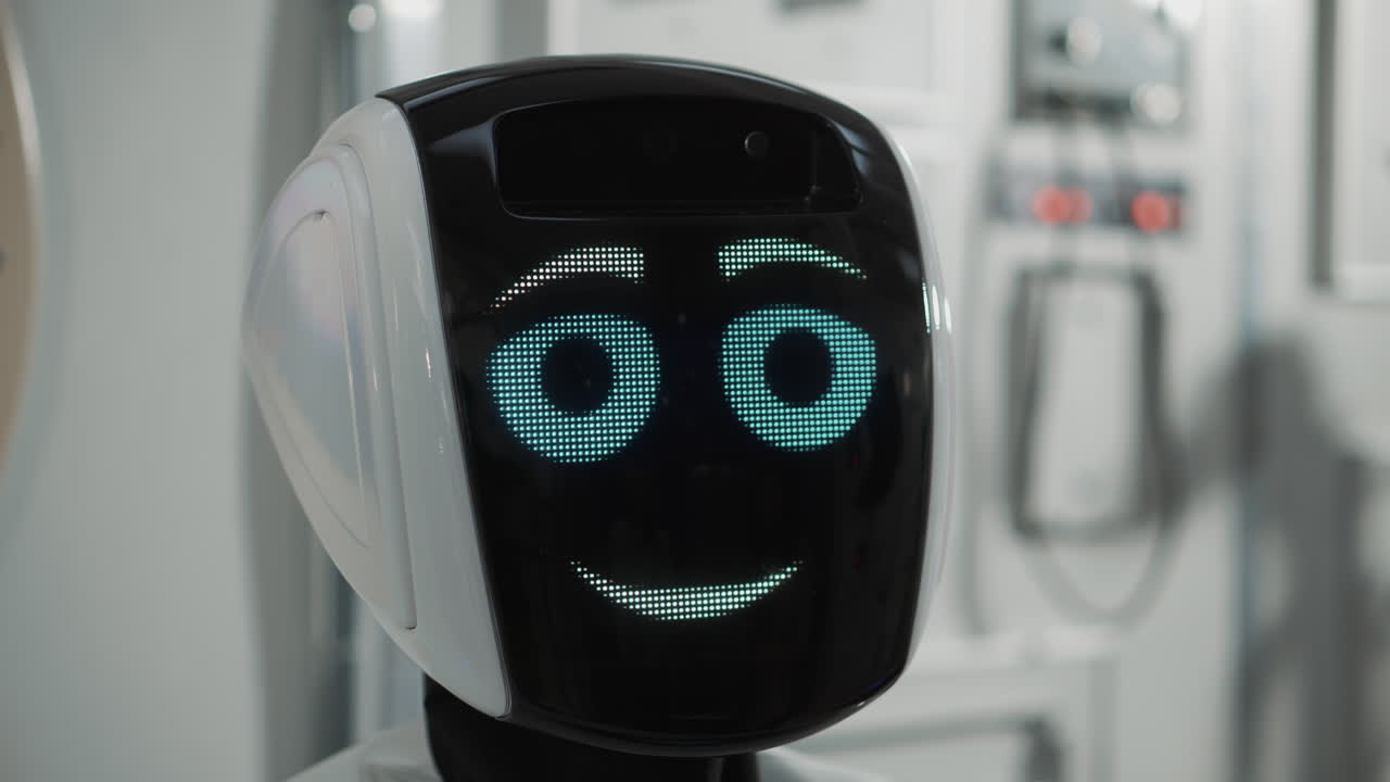 robot médico amigable