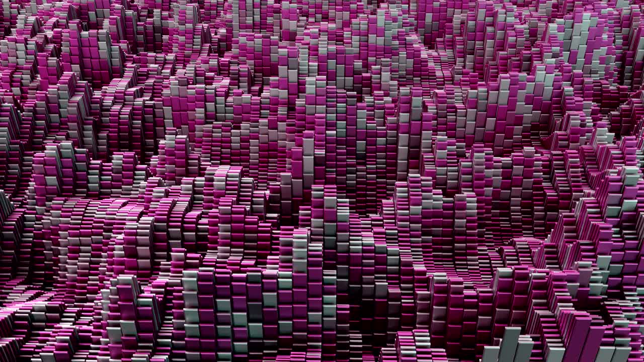 el concepto de cadena de bloques abstracto de 4k.