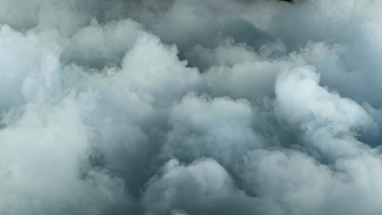 구름 현실적인 건조 얼음 연기