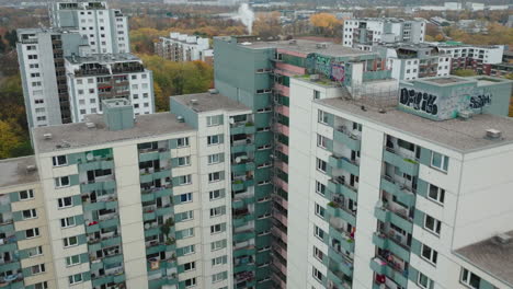 toma aérea de porz finkenberg en alemania
