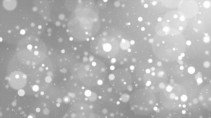 Abstract Gray and White Bokeh Background