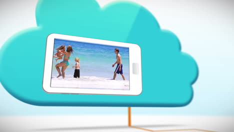 videos de vacaciones en la playa en familia
