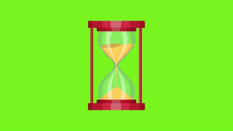 hourglass video animation