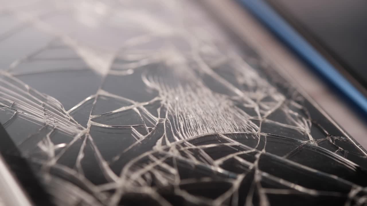 깨진 스마트폰 화면