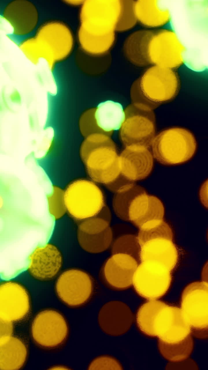 Colorful microscopic view of vibrant cells glowing in an energetic environment