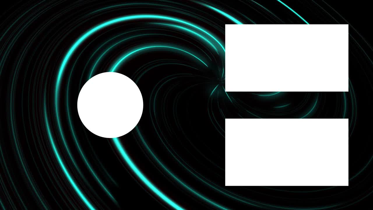 Vortex neon end card ending screen motion graphics