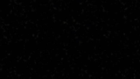 yellow digital dots motion background