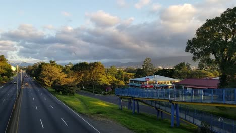 Highway-in-San-Jose,-Costa-Rica