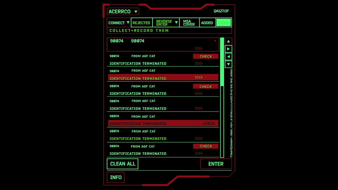 Retro HUD UI