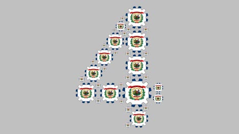 virginia occidental número cuatro