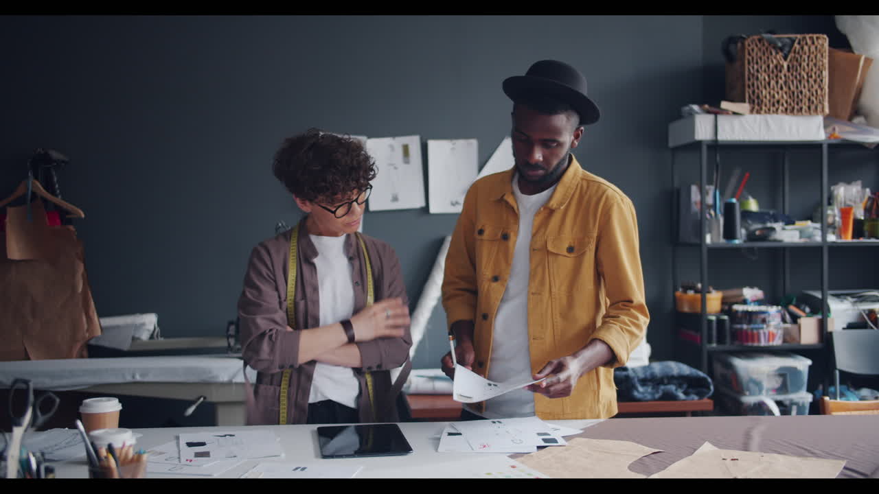 Fashion Designers Collaborating