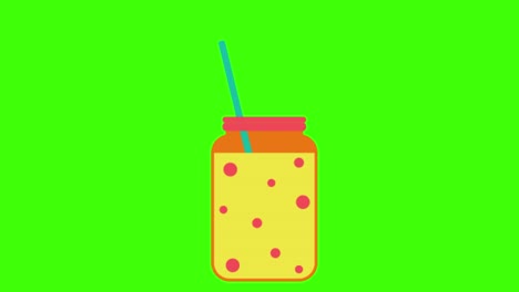 green screen , party icon , soda