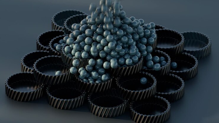 Abstract Arrangement of Spheres in Rings