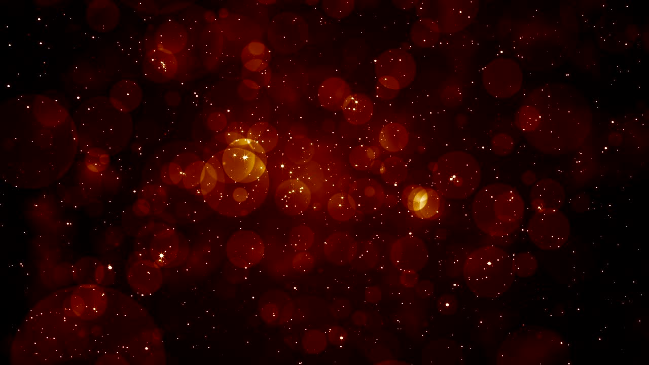 입자 먼지 추상적인 빛 보케 모션 제목 영화적 배경 루프