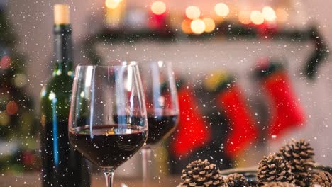 Nieve-Que-Cae-Con-Vino-Navideño