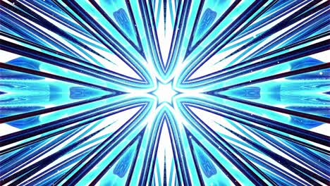 Blue-and-White-light-Fractal-Geometery