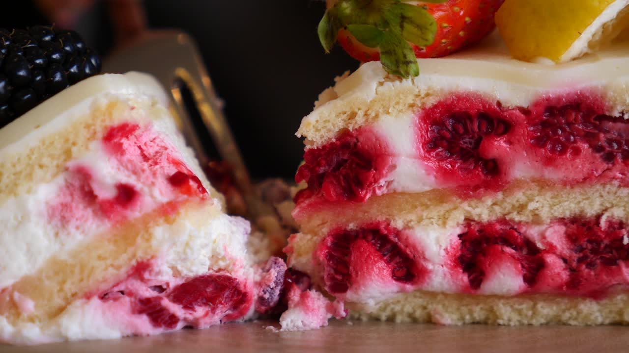 Raspberry Layer Cake