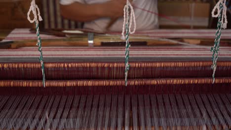 old sewing machine in a small carpet's shop in morocco