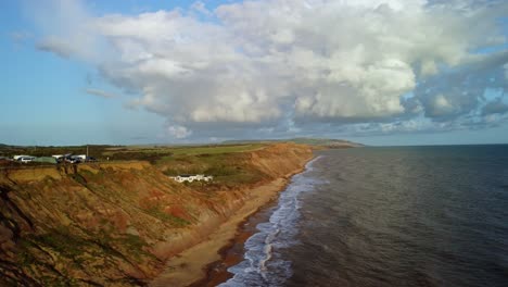 video of the cliffs at grange farm campsite on the isle of wight