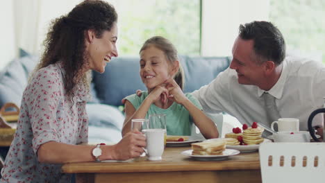 el desayuno es tiempo de familia.