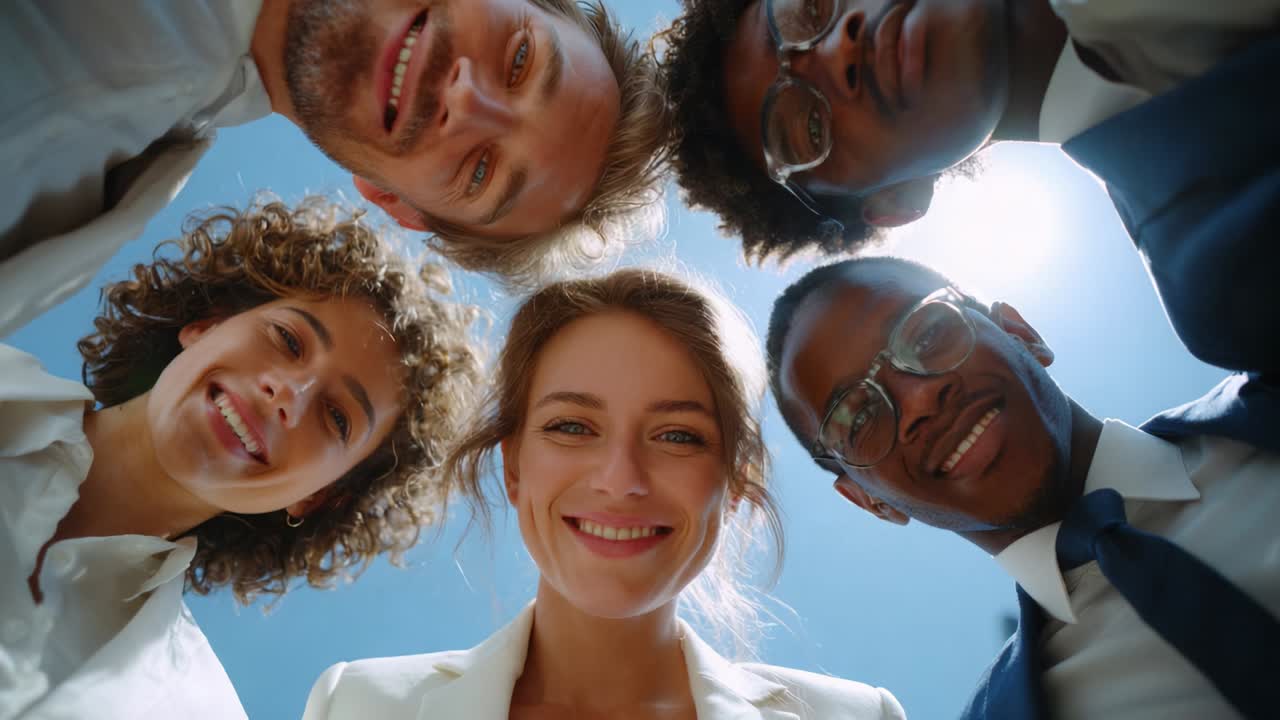 Diverse and United Business Team