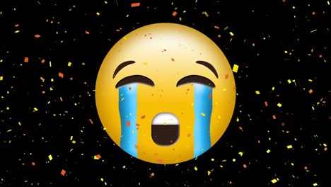 Emoji-Mit-Weinendem-Gesicht
