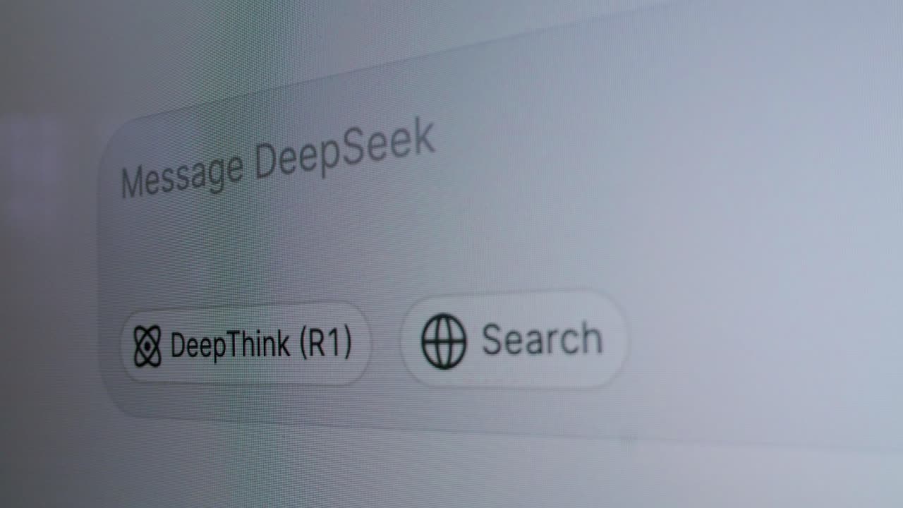 DeepSeek Search Interface