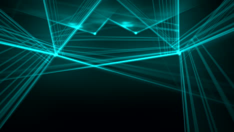 líneas de neón coloridas en movimiento con fondo abstracto 35