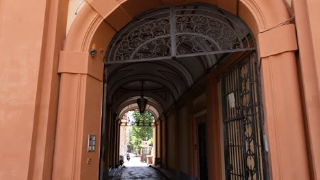 a detailed view of an ornate entrance