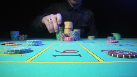 Casino Game in Progress
