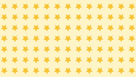 animación en bucle de un objeto en forma de estrella que se balancea, que se puede usar como fondo.