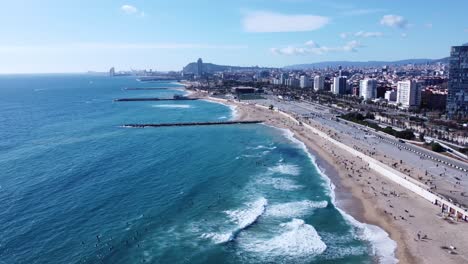 metraje grabado en barcelona con dji mini 2