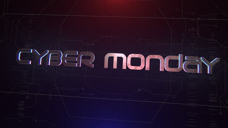 Cyber-Monday:-A-Neon-Lit-HUD-Infused-Screen-Display